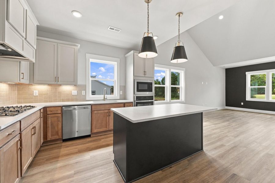 Furnished interior view inside a new home in Allen Park, Raleigh (Image 7).
