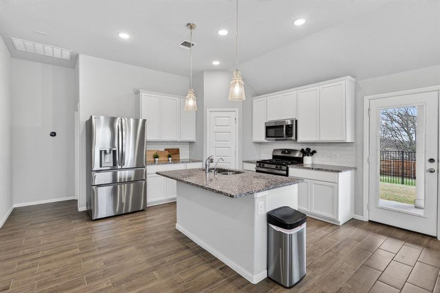 Furnished interior view inside a new home in Sagebrook, Denton (Image 15).