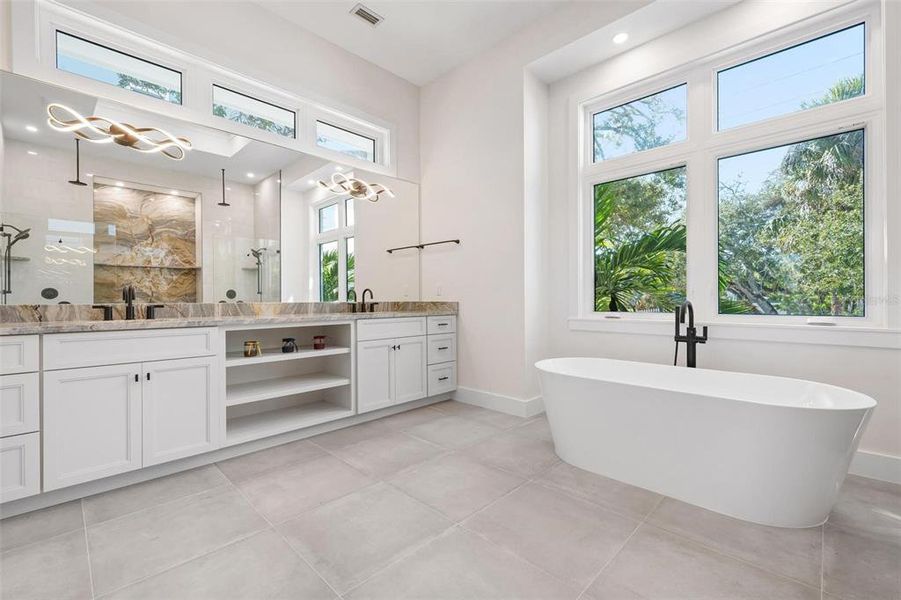 Furnished interior view inside a new home in , Sarasota (Image 37).