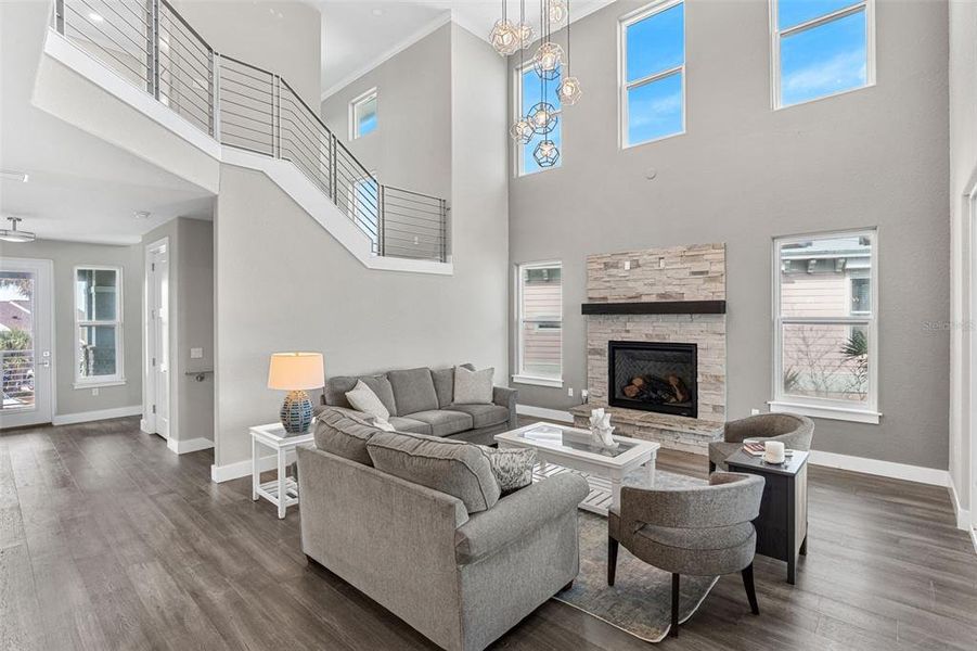 Furnished interior view inside a new home in , Flagler Beach (Image 14). Furnished interior view inside a new home in , Flagler Beach (Image 14).