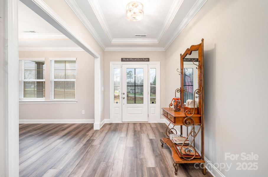 Furnished interior view inside a new home in , Statesville (Image 14).
