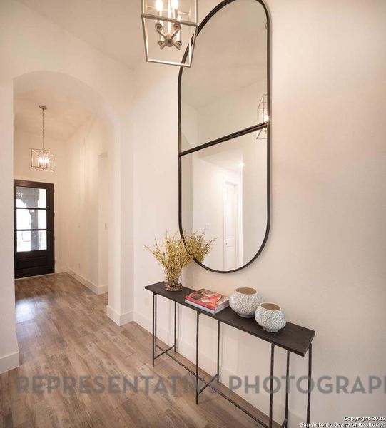 Furnished interior view inside a new home in The Ranches at Creekside, Boerne (Image 16).