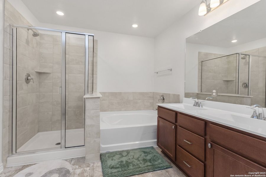 Furnished interior view inside a new home in Cove at Westover Hills, San Antonio (Image 11).