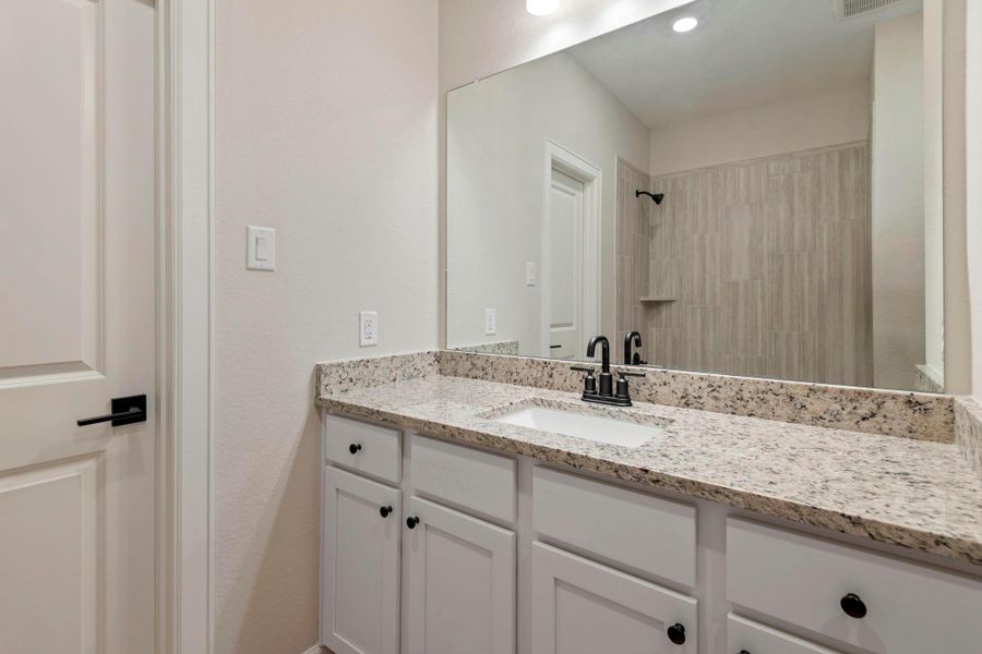 Furnished interior view inside a new home in Emberly, Beasley (Image 14).