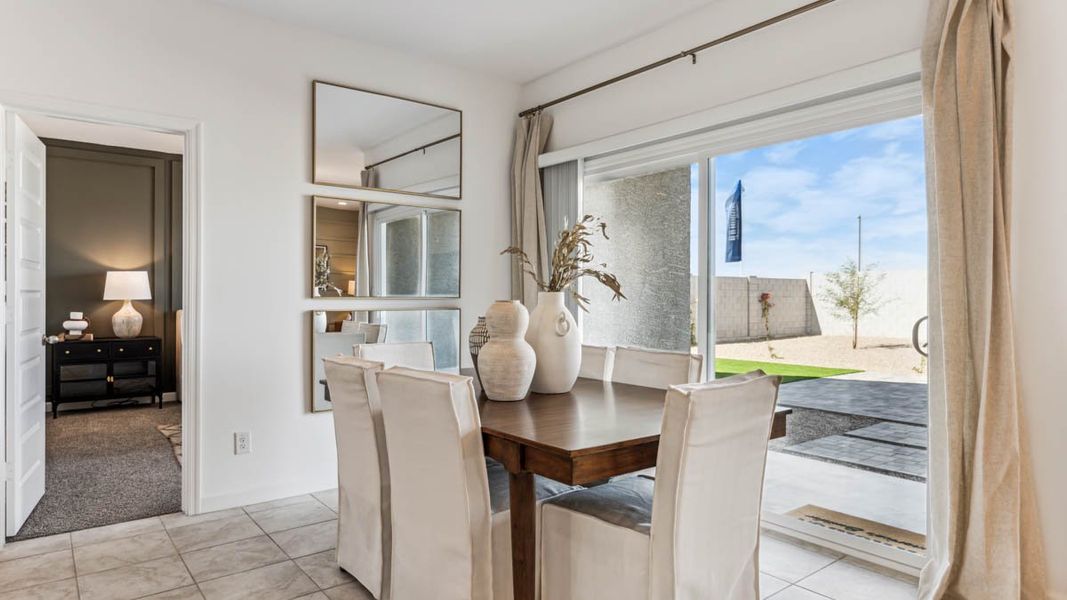 Furnished interior view inside a new home in Barnett Village, Marana (Image 14).