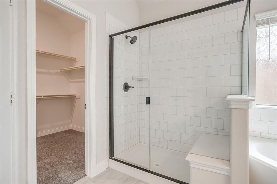 Separate Shower