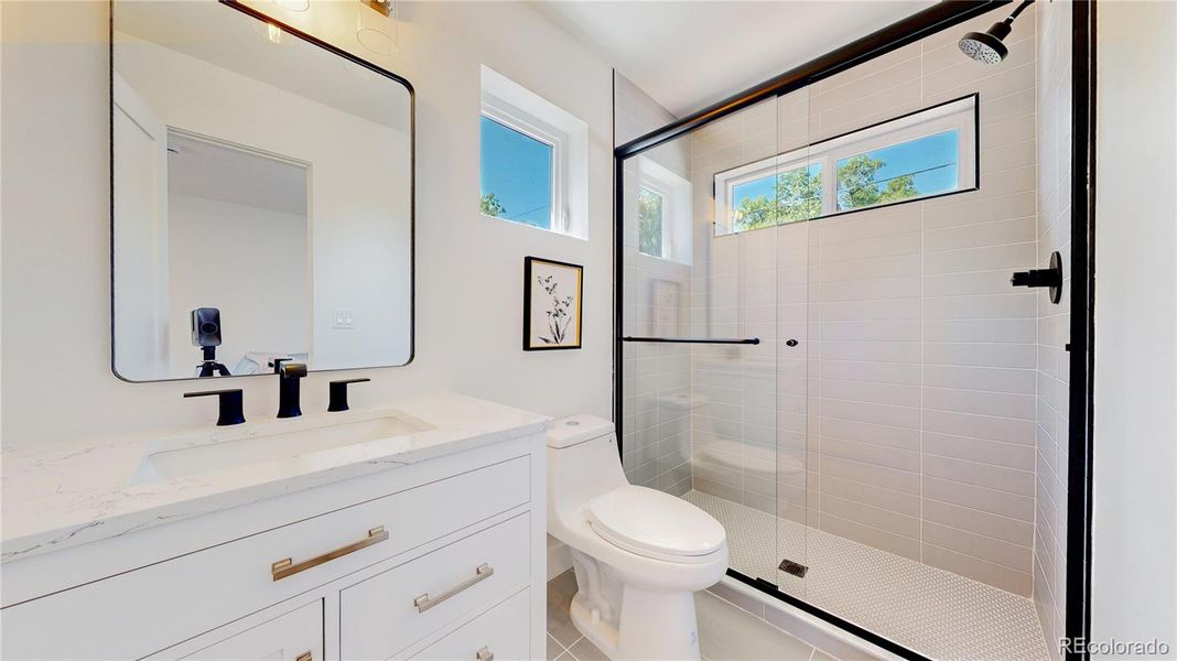 Furnished interior view inside a new home in , Denver (Image 20).