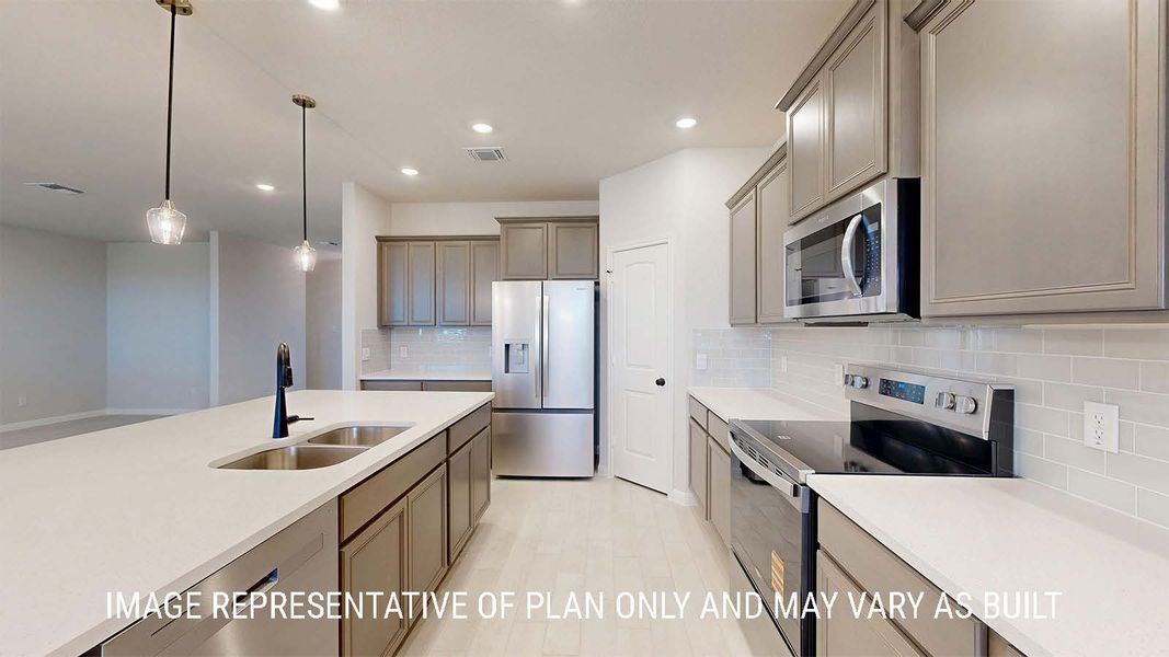 Furnished interior view inside a new home in Sterling Meadows, Salado (Image 6). Furnished interior view inside a new home in Sterling Meadows, Salado (Image 6).