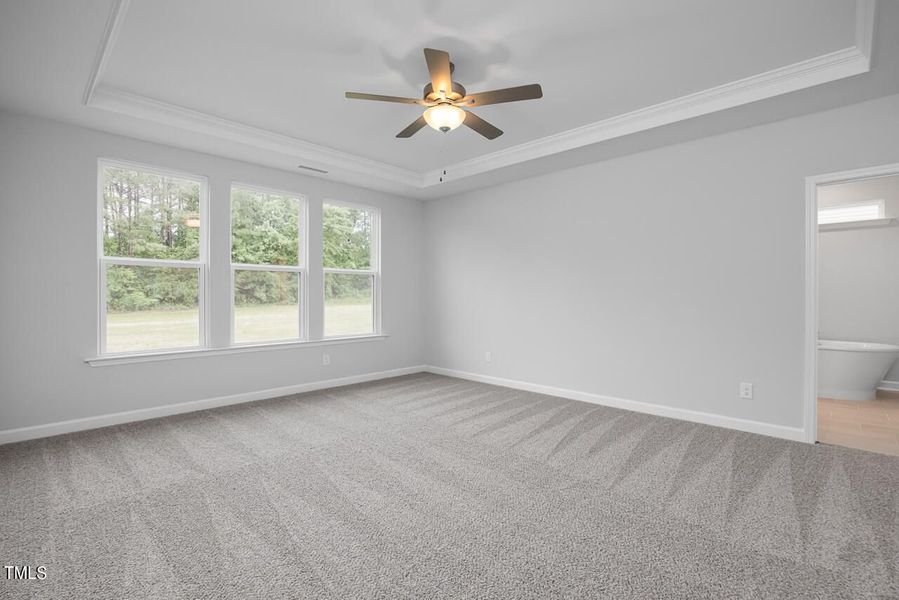 Spacious, unfurnished interior of a new home in Tobacco Road, Angier (Image 80).
