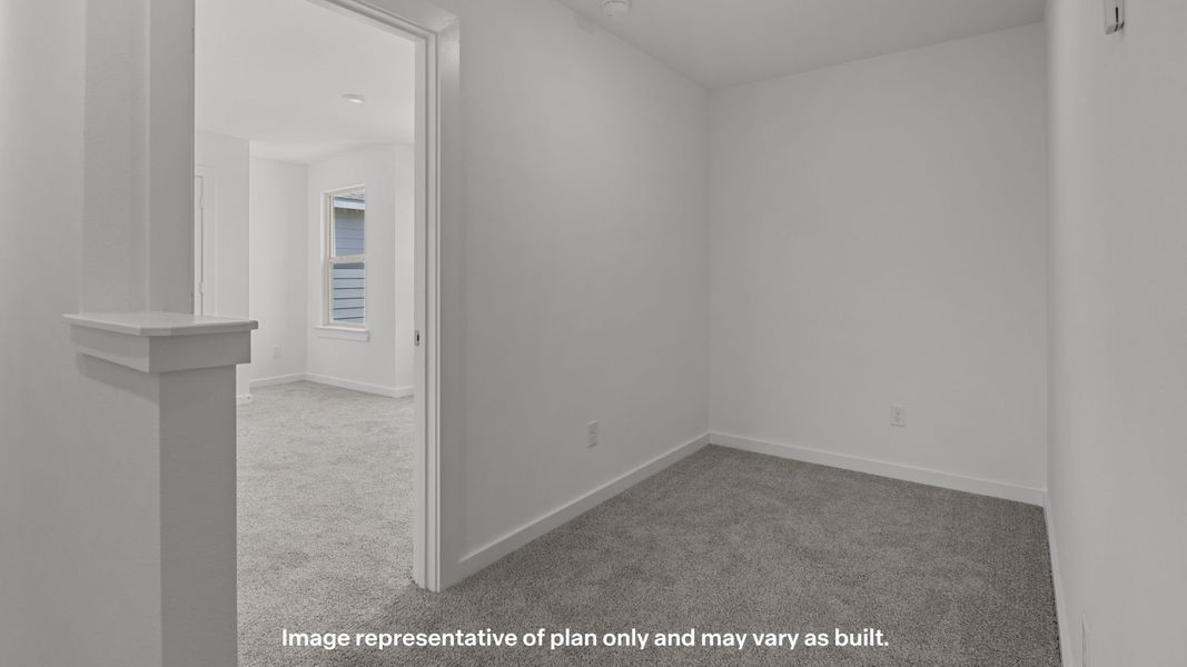 Spacious, unfurnished interior of a new home in Overlook West, Wolfforth (Image 19).