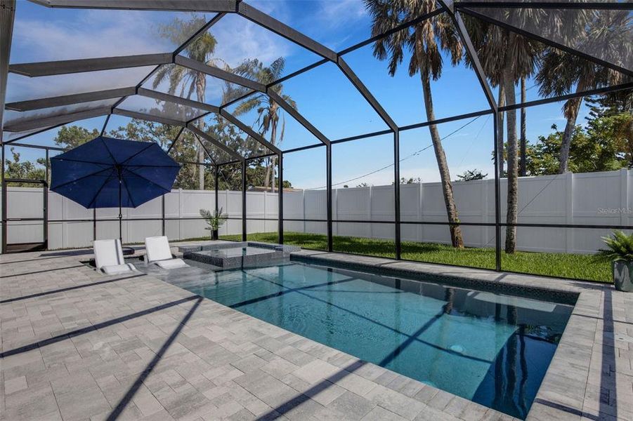 Exterior details and patio area of a home in , Nokomis (Image 22).