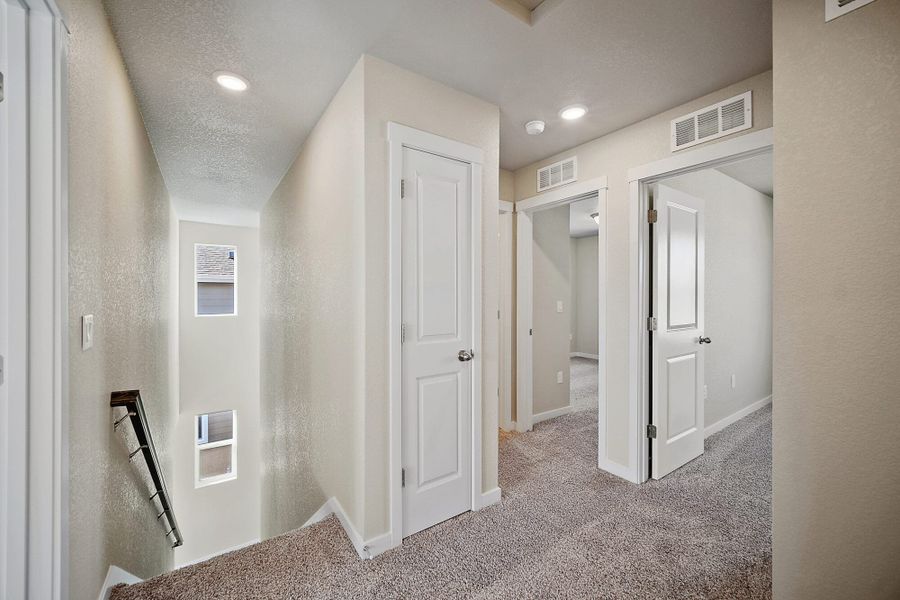 Spacious, unfurnished interior of a new home in Ridge at Lorson Ranch, Colorado Springs (Image 27).