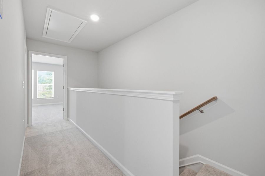 Spacious, unfurnished interior of a new home in Carpenter Falls, Durham (Image 22). Spacious, unfurnished interior of a new home in Carpenter Falls, Durham (Image 22).