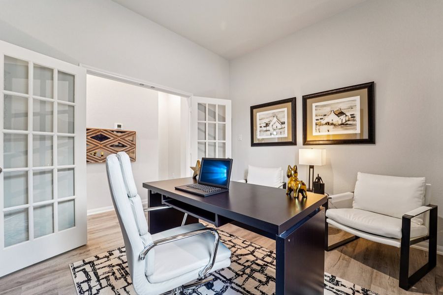 Tejas Village Model Home - Mansfield - Study Tejas Village Model Home - Mansfield - Study