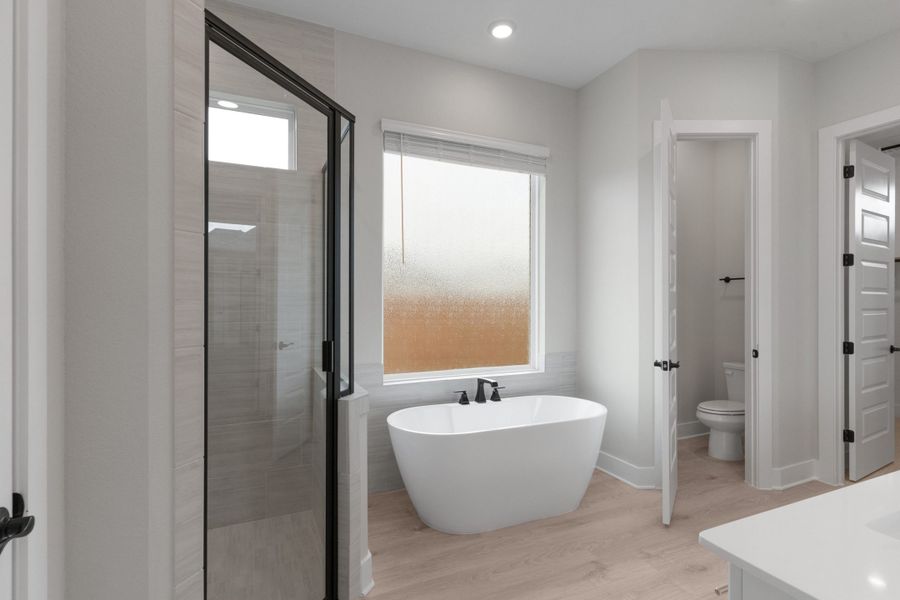 Furnished interior view inside a new home in Broken Oak, Georgetown (Image 6).