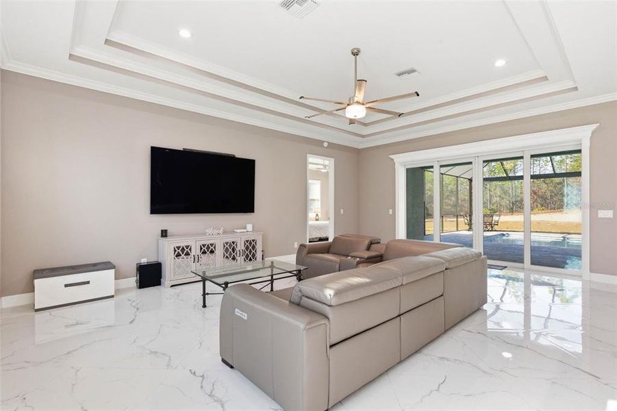 Furnished interior view inside a new home in , Beverly Hills (Image 17).
