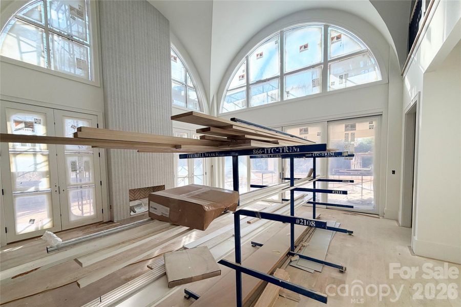 In-progress construction of a new home in , Charlotte, NC (Image 5).