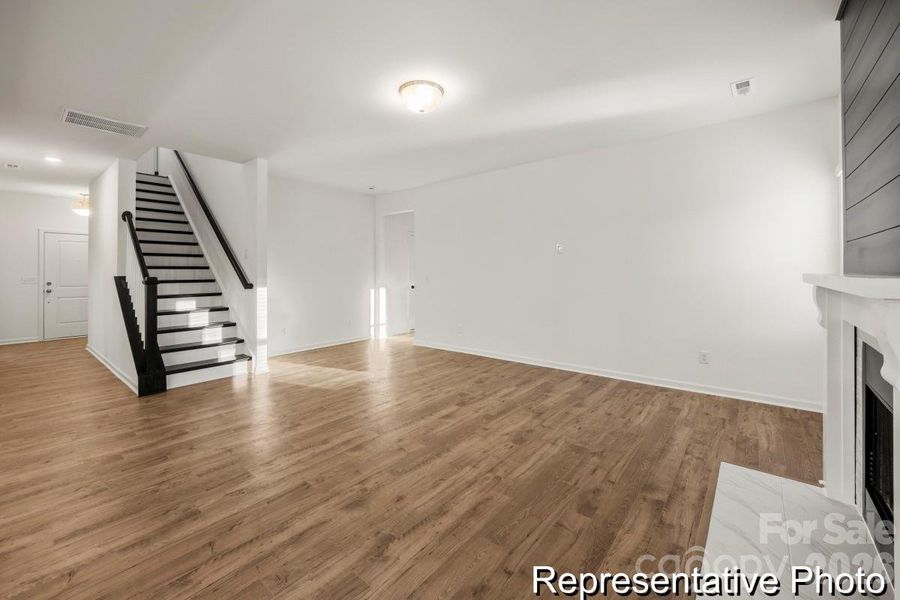 Spacious, unfurnished interior of a new home in Morrow Brook, Albemarle (Image 15).