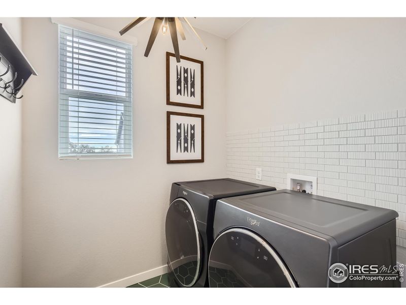 Spacious Laundry room on 2nd floor