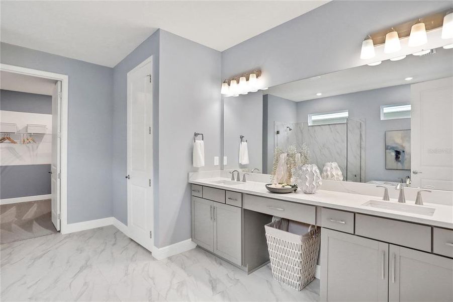 Furnished interior view inside a new home in Angeline, Land O' Lakes (Image 24).