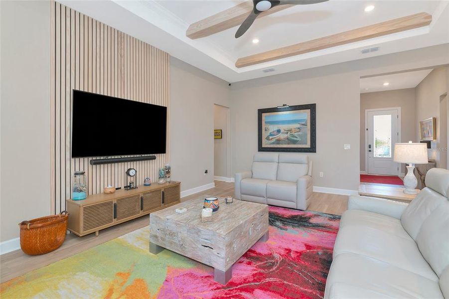 Furnished interior view inside a new home in , Englewood (Image 9). Furnished interior view inside a new home in , Englewood (Image 9).