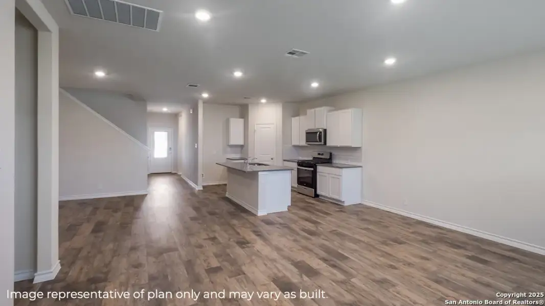 Furnished interior view inside a new home in Brookstone Creek, San Antonio (Image 5).
