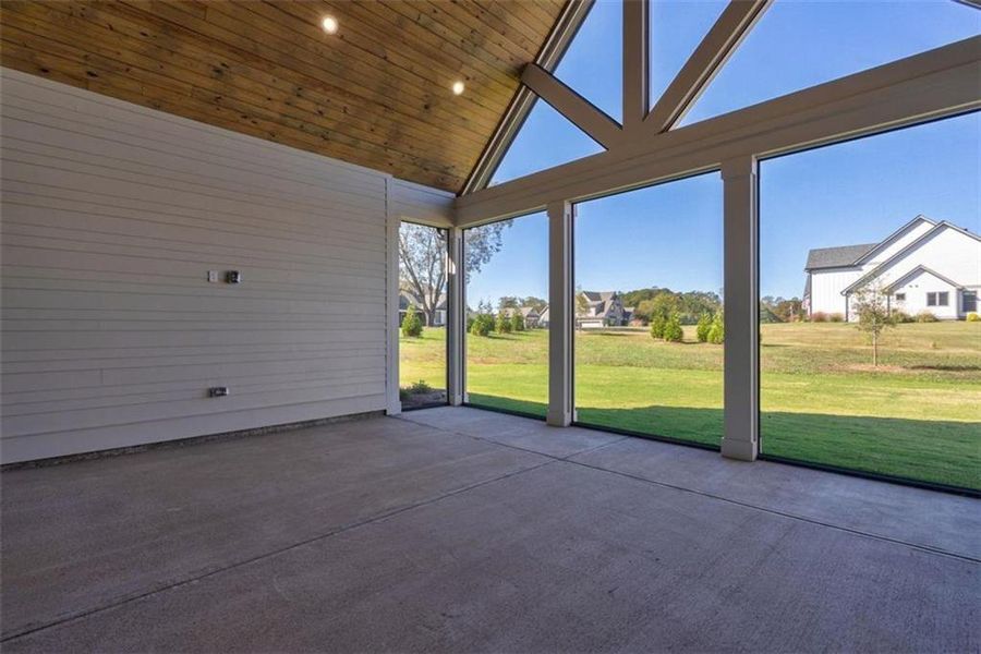 Exterior details and patio area of a home in , Greensboro (Image 3).