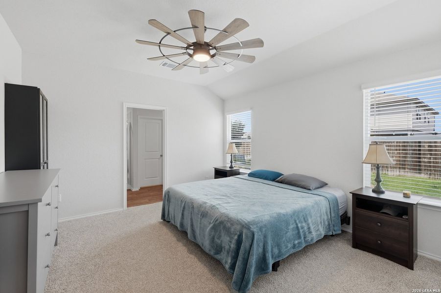 Furnished interior view inside a new home in Preserve at Medina, Von Ormy (Image 12).