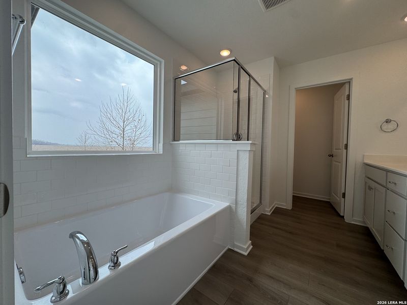 Furnished interior view inside a new home in Hennersby Hollow, San Antonio (Image 12).