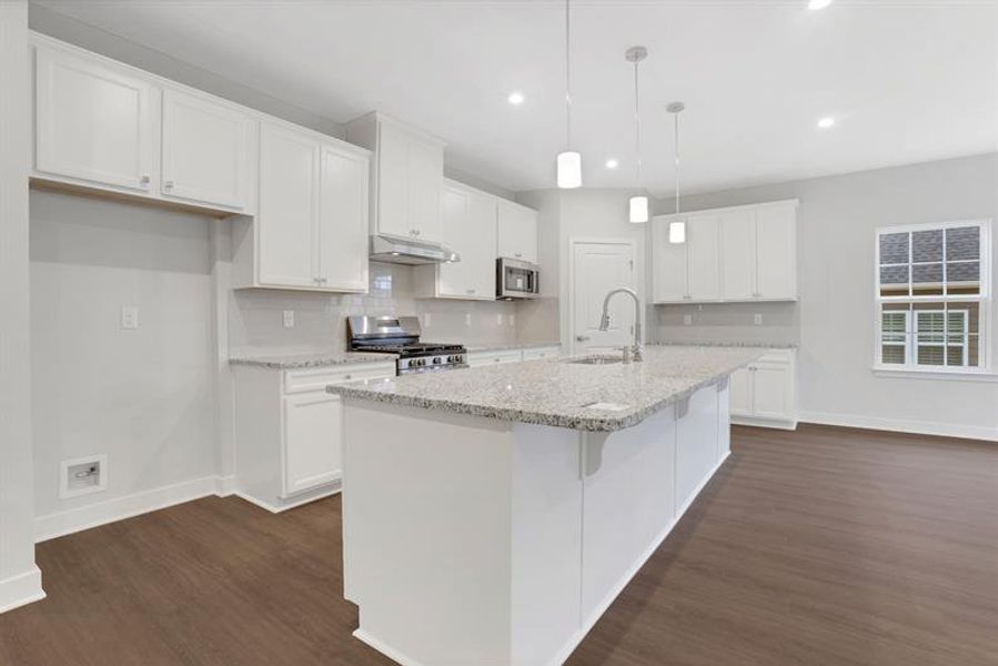 Furnished interior view inside a new home in Newberry 55+, McDonough (Image 5).