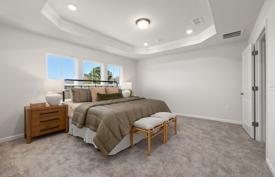 Furnished interior view inside a new home in Saunders Farm, Willow Spring (Image 14).