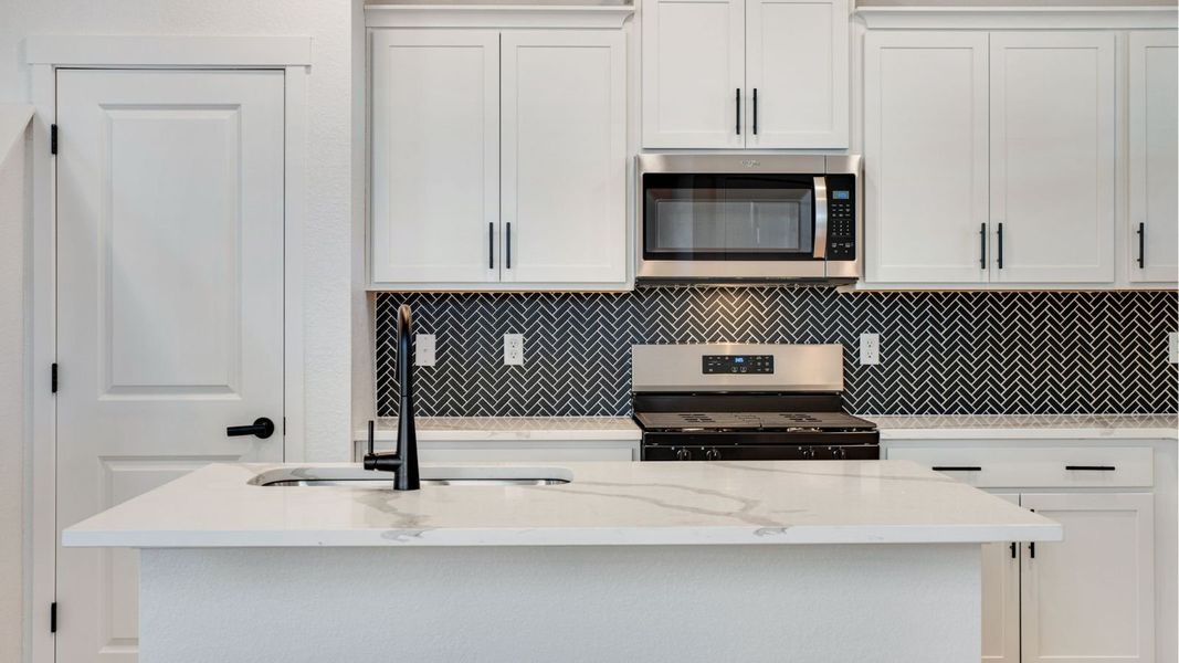 Furnished interior view inside a new home in Horizon Uptown, Aurora (Image 4).