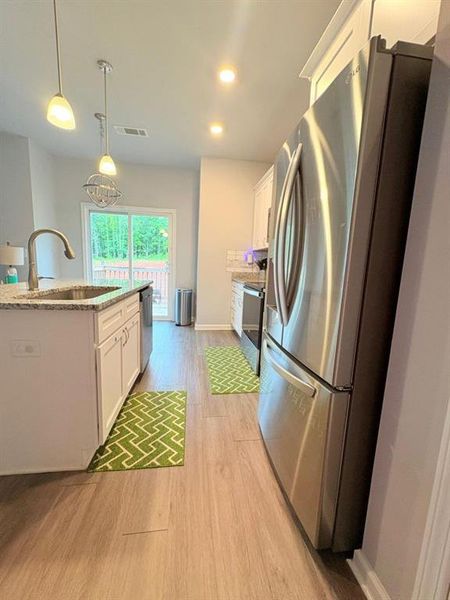 Furnished interior view inside a new home in , Clarkesville (Image 14).