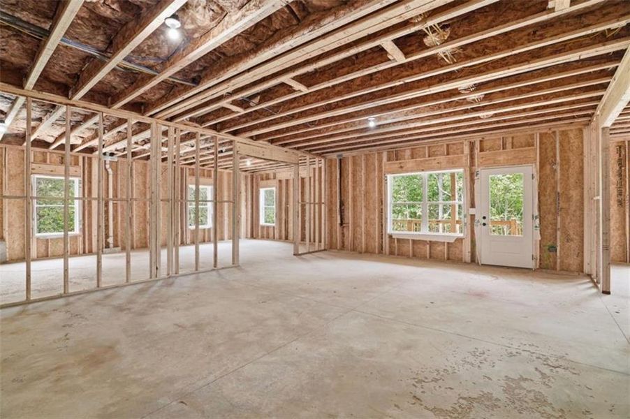 In-progress construction of a new home in , Jasper, GA (Image 57).