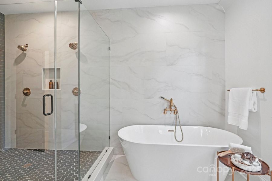 Furnished interior view inside a new home in , Charlotte (Image 10).