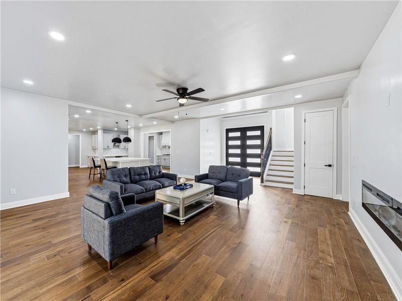 Furnished interior view inside a new home in , Fayetteville (Image 8).