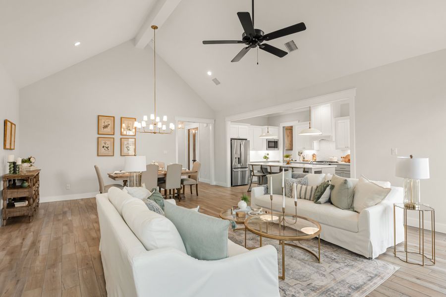 Representative furnished interior of a home built from the The Landry by Reece Homes in Oakmont, Bryan (Image 27).