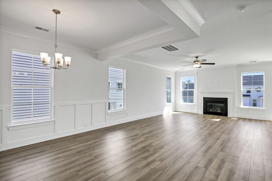 Spacious, unfurnished interior of a new home in Ashton Lakes, Lexington (Image 20).