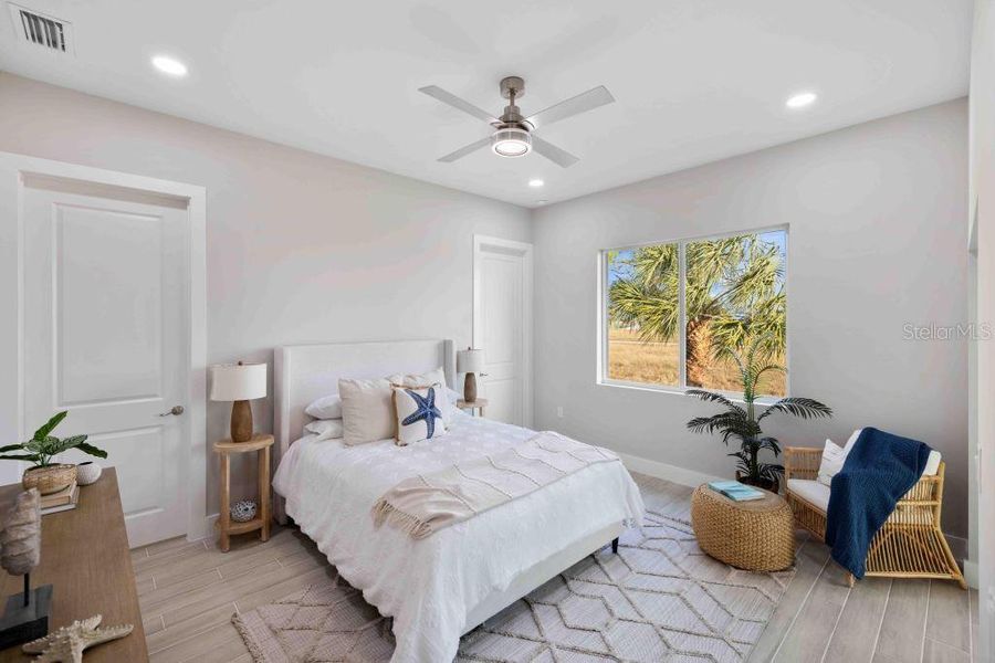 Furnished interior view inside a new home in , Placida (Image 13).