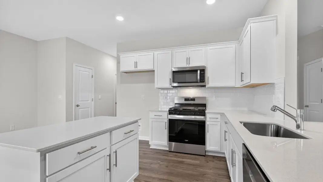 Furnished interior view inside a new home in Galvins Ridge, Sanford (Image 3).