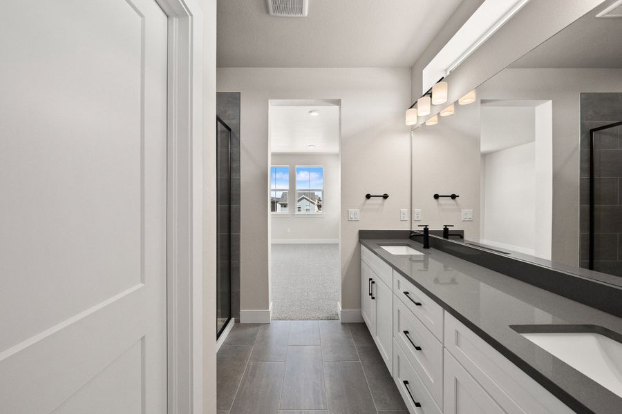 Furnished interior view inside a new home in Trumark Homes at Sterling Ranch, Littleton (Image 12).