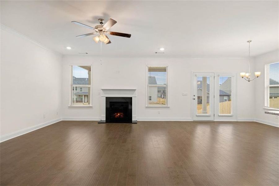 Spacious, unfurnished interior of a new home in Wildwood, Covington (Image 21).