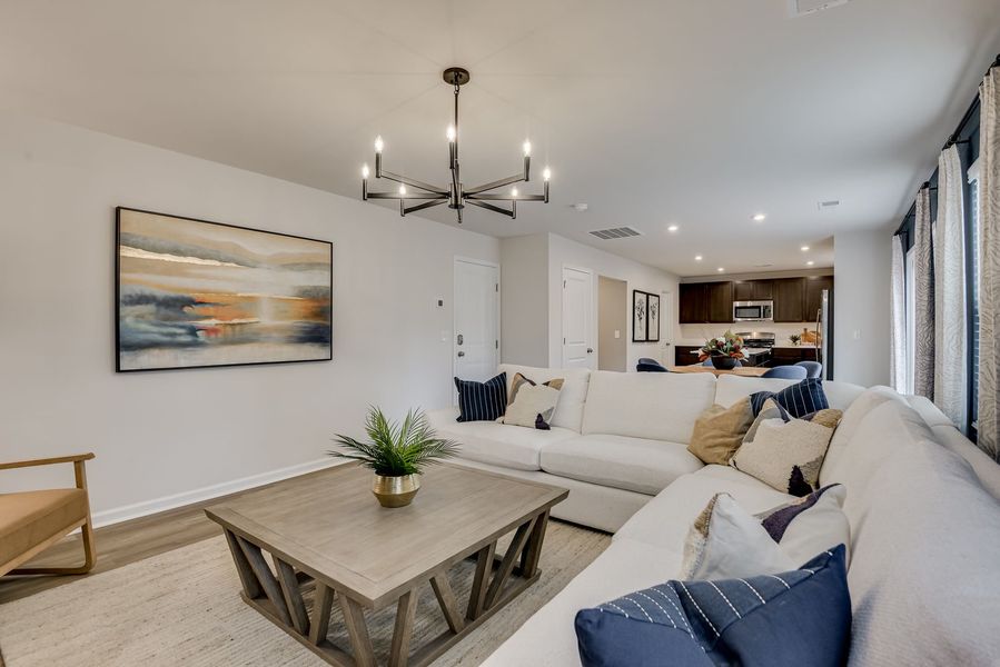 Family Room - similar home Family Room - similar home