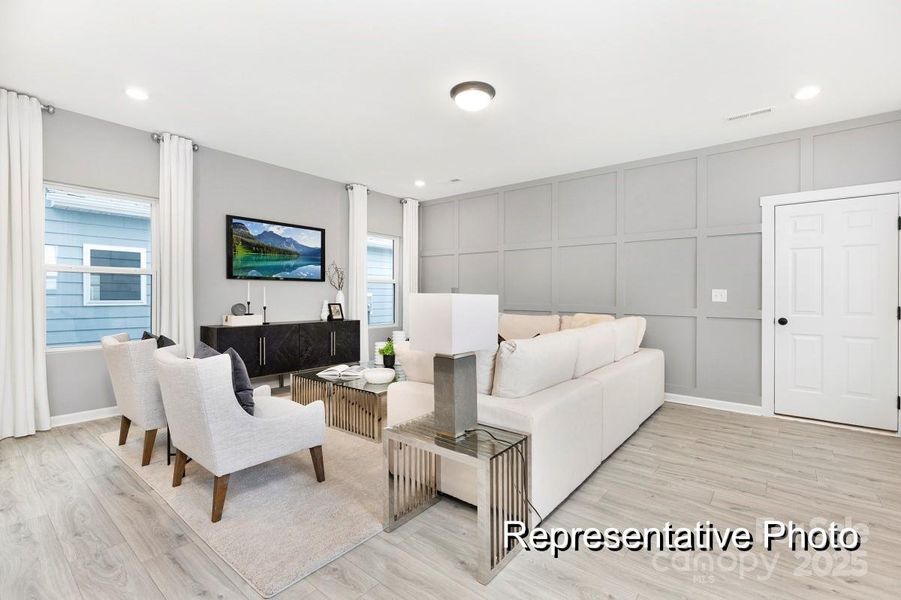 Furnished interior view inside a new home in Colvin Park, Rock Hill (Image 29).
