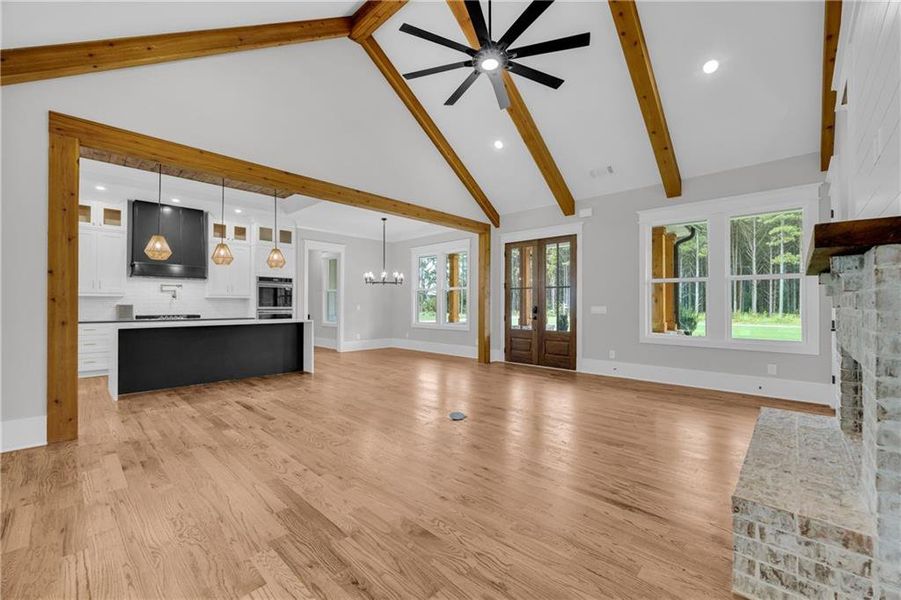 Spacious, unfurnished interior of a new home in , Monroe (Image 28).