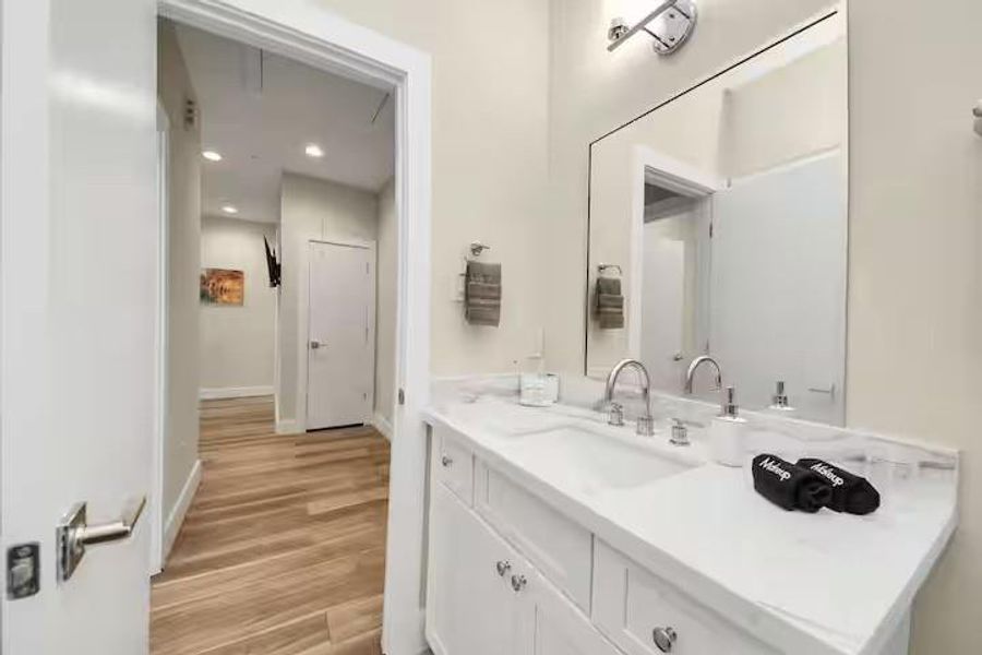 Furnished interior view inside a new home in , Houston (Image 11).