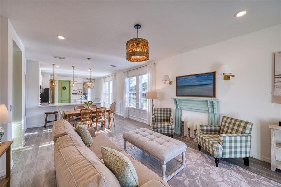 Furnished interior view inside a new home in , Sarasota (Image 26). Furnished interior view inside a new home in , Sarasota (Image 26).