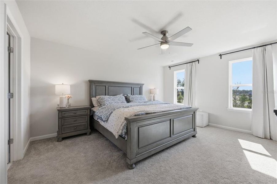 Furnished interior view inside a new home in Lakewood Park, Deland (Image 33).