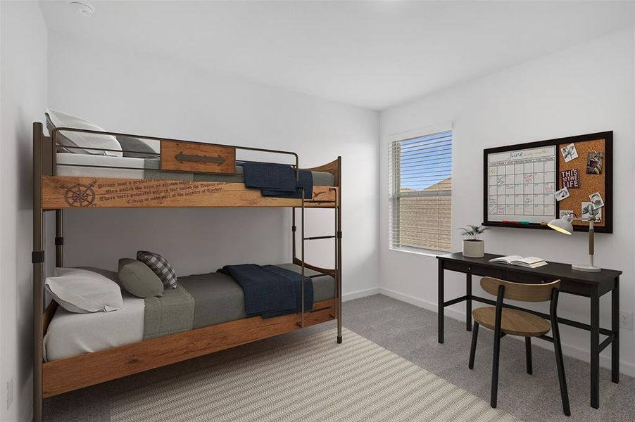 Furnished interior view inside a new home in Rolling Ridge, Van Alstyne (Image 13).