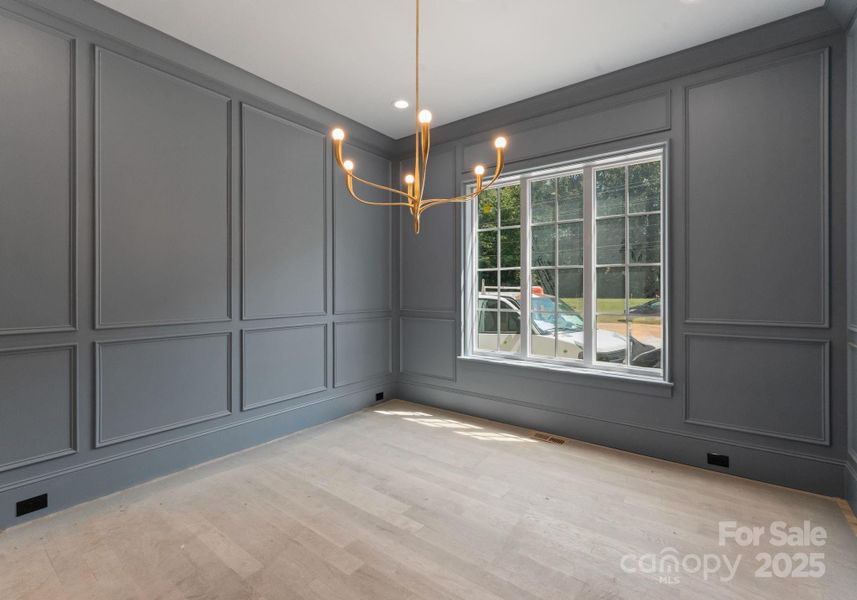 Current stage of Dining room Current stage of Dining room